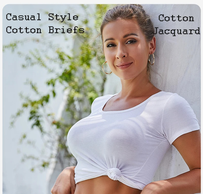 Cotton Panties Jacquard Design Pattern Women Panties Underwear Sexy Female Linge
