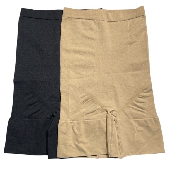 Jockey~Set of 2~Skimmies Slimmer High Waisted Thigh Shaper~X-Large~A655610 11251