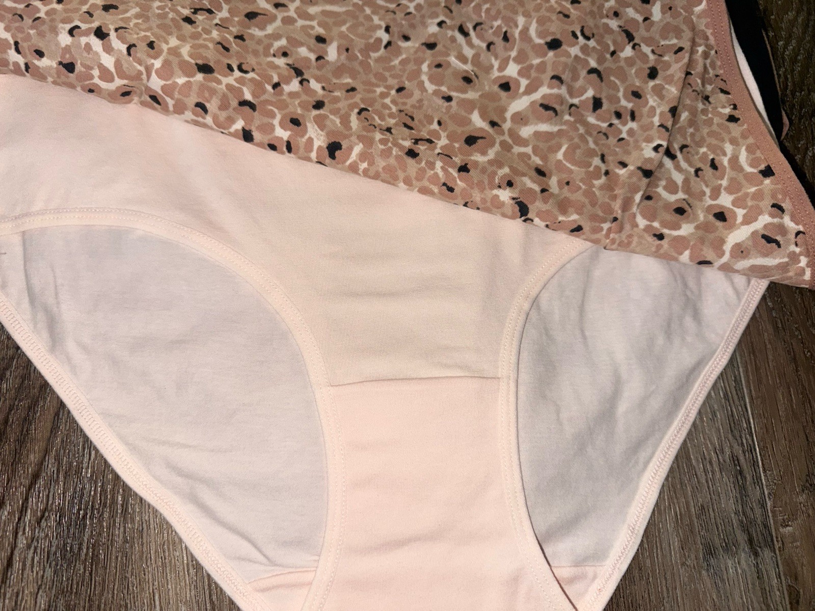 Kathy Ireland Womens Brief Underwear Panties Multicolor 5-Pair Cotton (A) ~ 1X