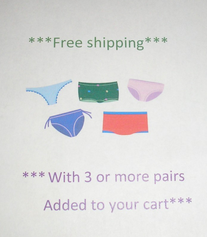 Panties Lingerie Floral Peach Thong Size Medium Adult Gift