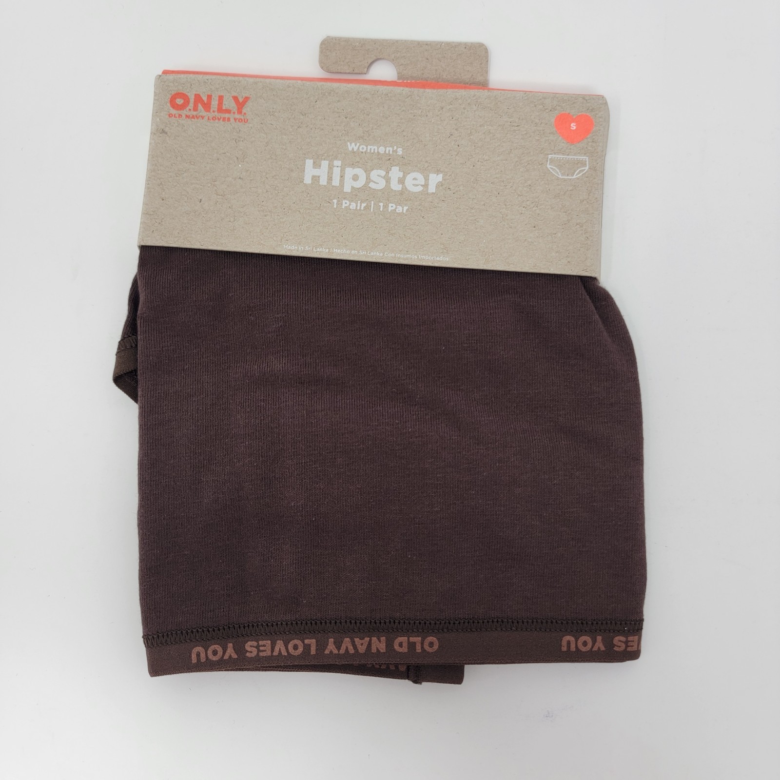 New! Old Navy O.N.L.Y. Hipster Underwear Panties – 3 Pair – Women’s Size Small S