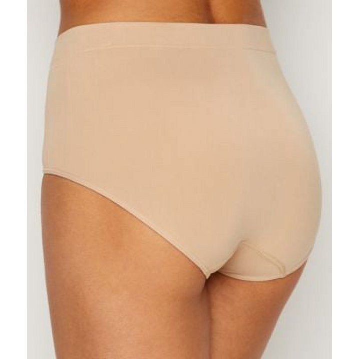 Bali L102901 Nude One Smooth U All Over Smoothing Brief Panty Size XL /8