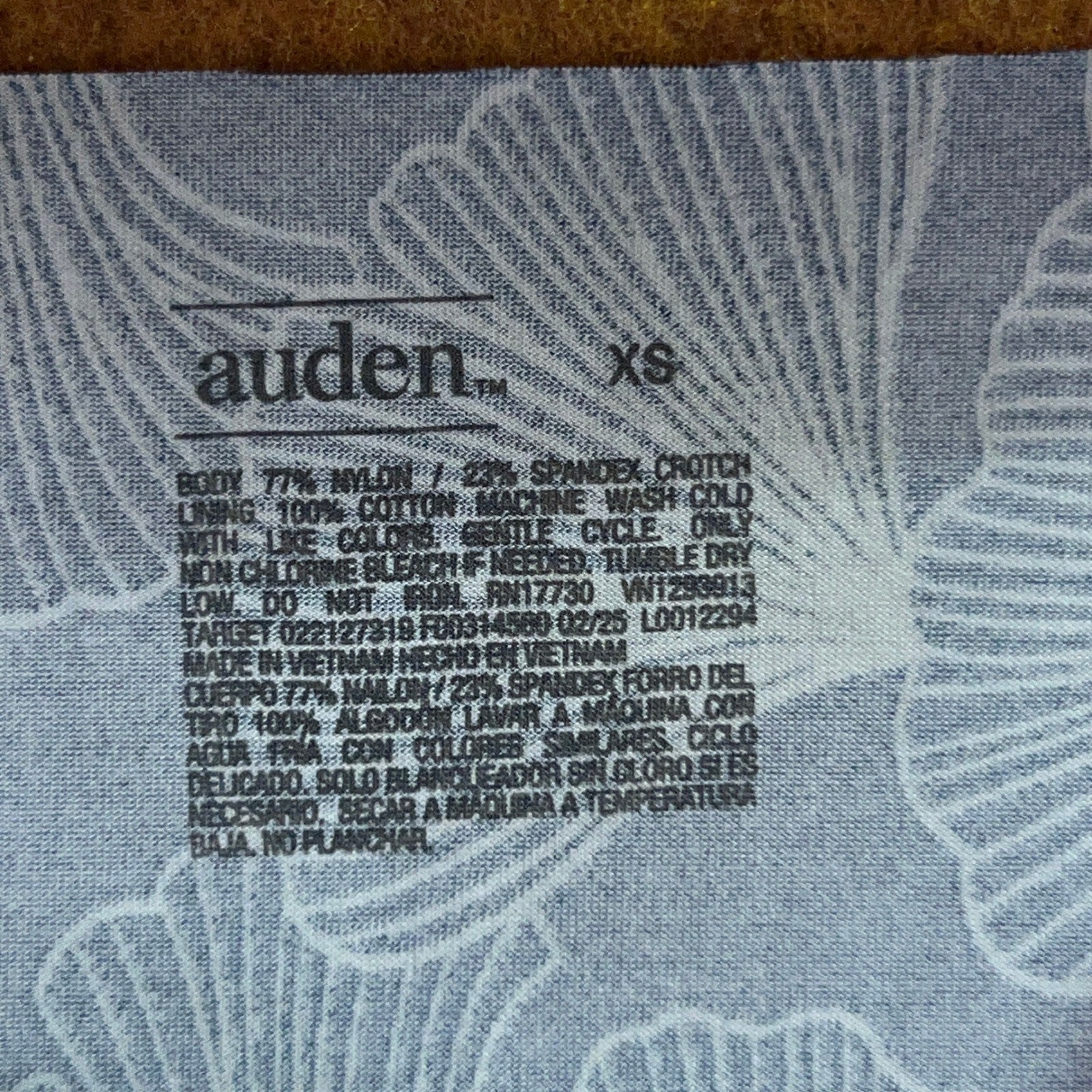 Auden Womens XS Multi Laser Cut Seamless Thong Panty 3 Pack New