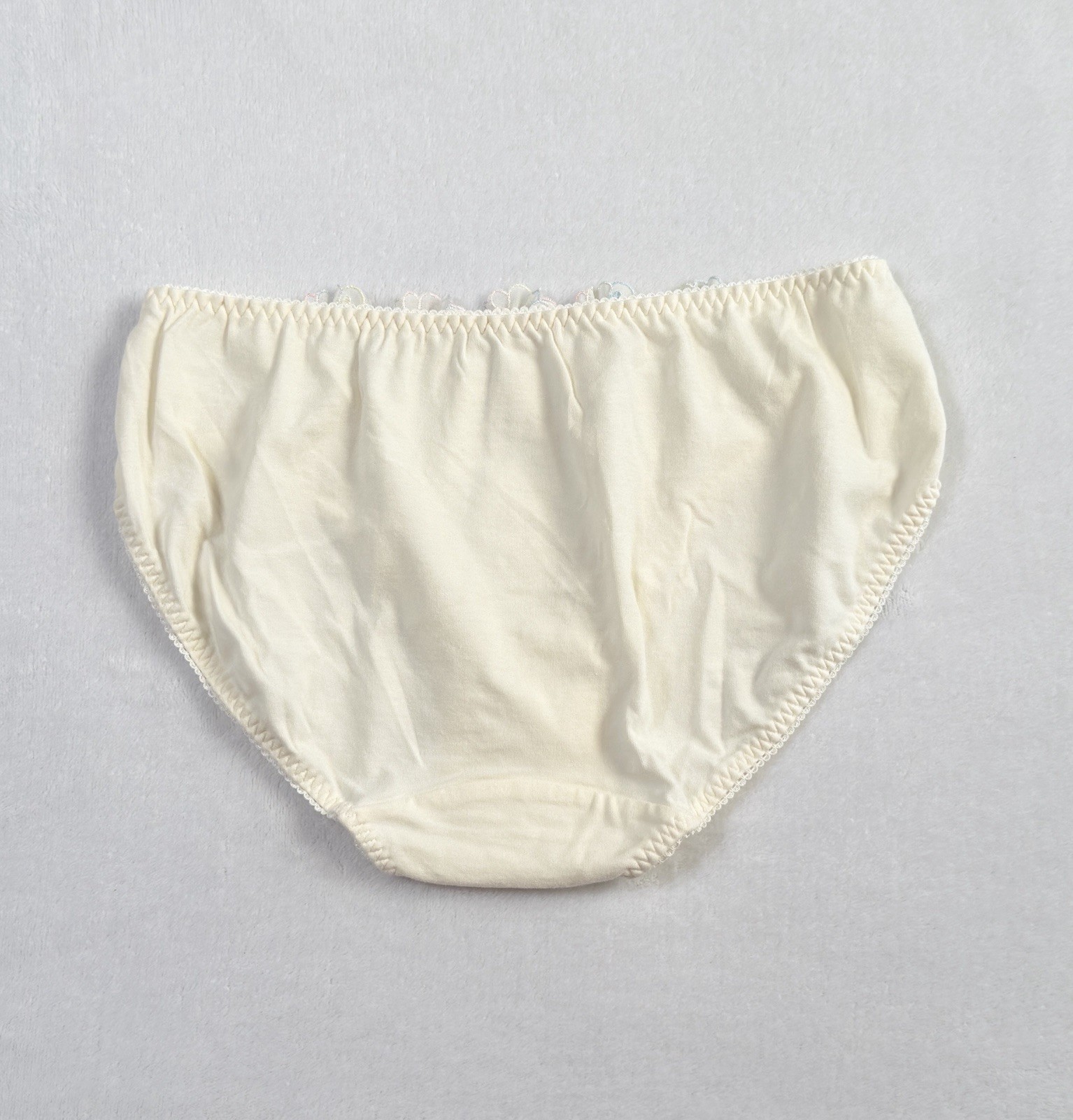 US-M/JP-LL Japanese Brand Cute Macaron Color Shell Starfish Embroidery Panties