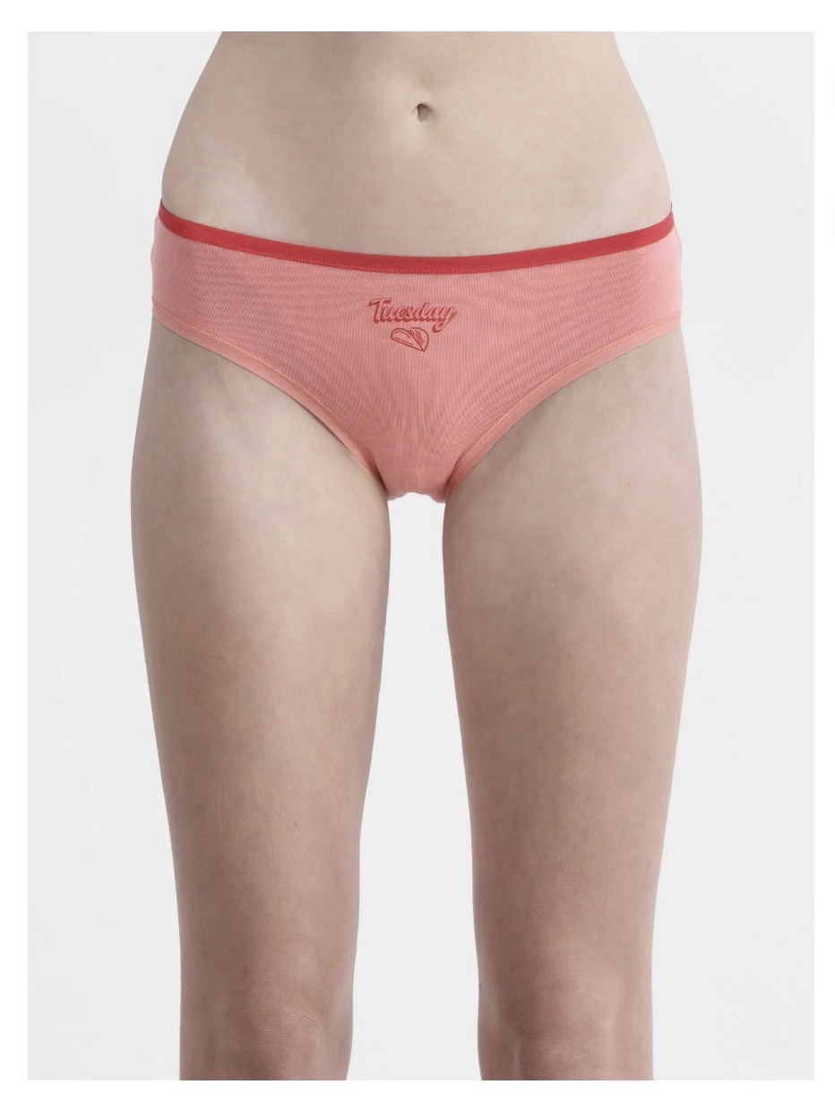 7-Pack NO BOUNDARIES Women’s XS (0-2) Cotton Hipster Mid-Rise Days Of The Week