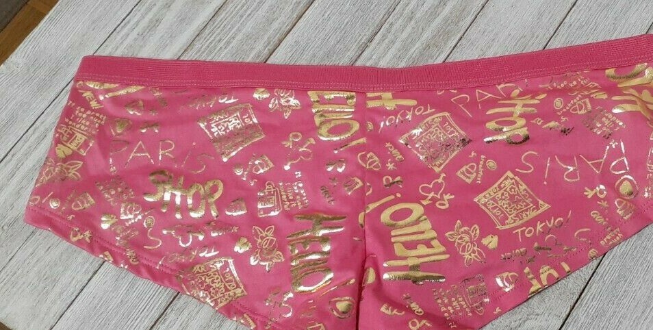 New York Elegance Women’s XL 8 Pink Panties NWT