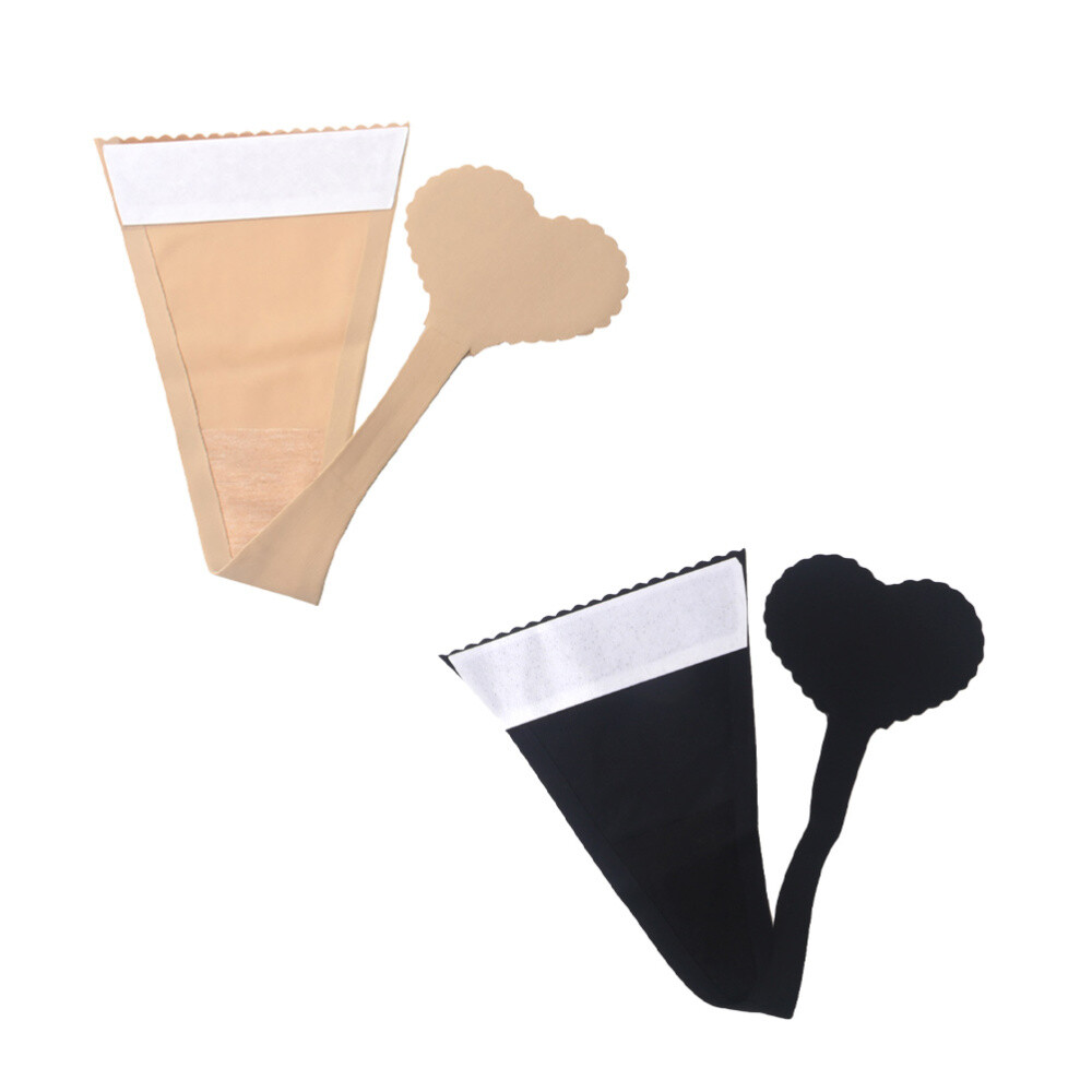 2 Pcs Strapless Woman Thong Nude Underwear Stick Women’s Fun