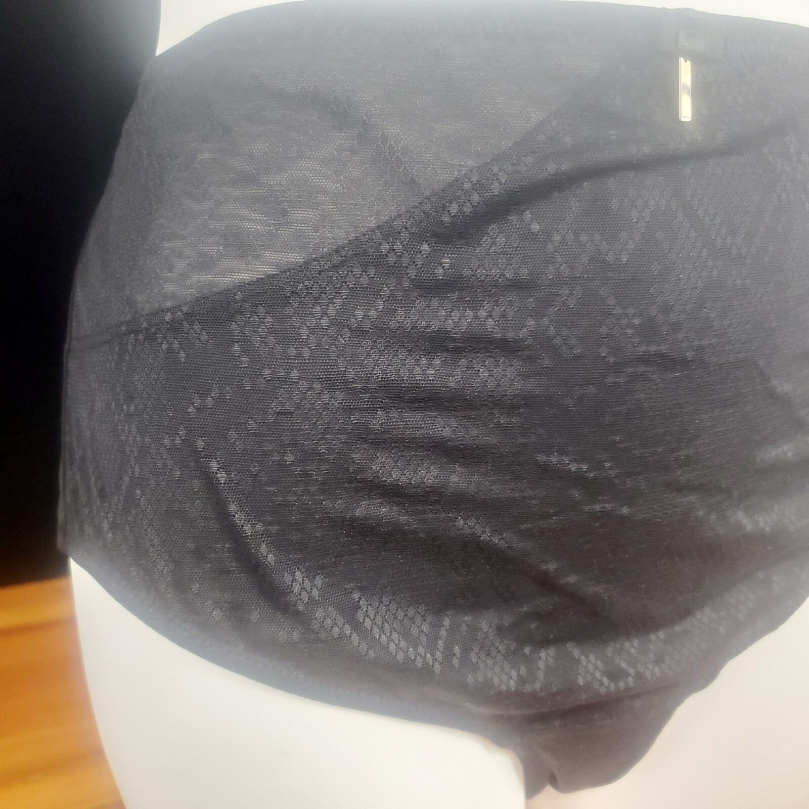 Elomi Mia EL4365 Black Brief Panties Underwear Size XL NWT Original $30