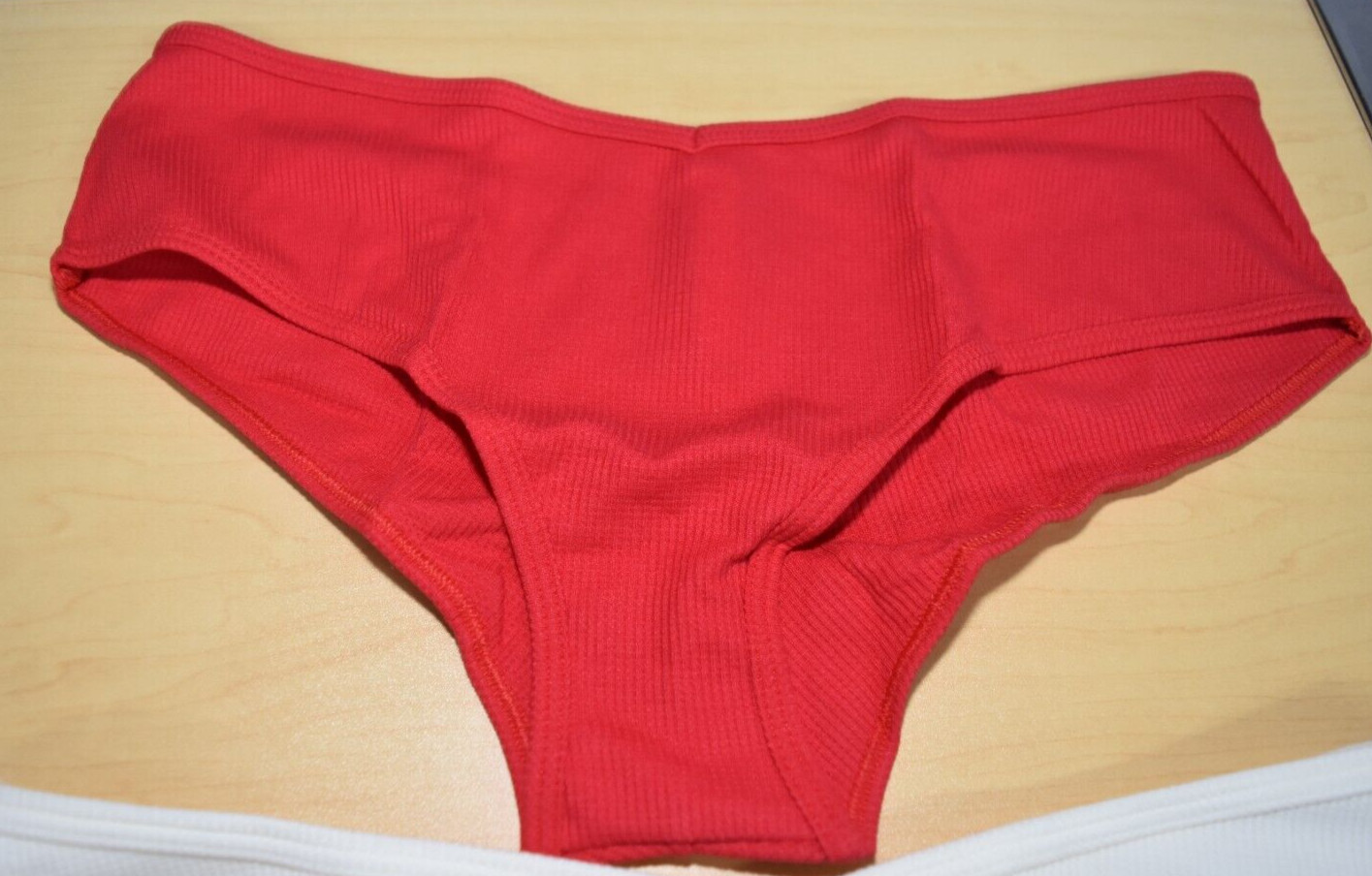 3 NWT Victoria’s Secret Pink Red White Blue Cheeky Panty Lot XL XLarge
