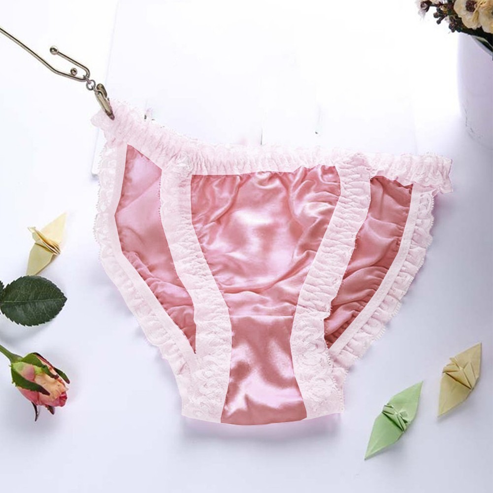 Women’s Silk String Bikini Underwear Available in Multiple Colors and Sizes!