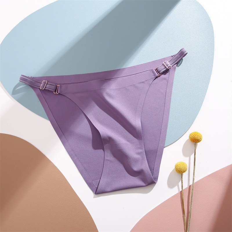 6-Pack Womens Adjustable Underwear No Show String Bikini High Cut Cheeky Panties
