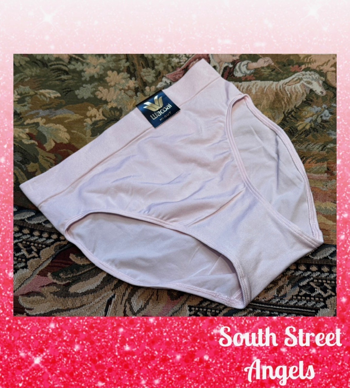 WACOAL 834175 ~BALLET SLIPPER PINK ~ B-SMOOTH HI-CUT BRIEF PANTIES ~ XL