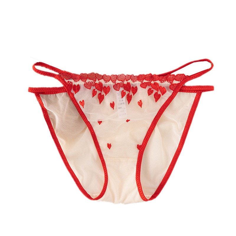 4 Pack Lot Sexy Womens Sheer See Through Panties Brief Underwear Lingerie French