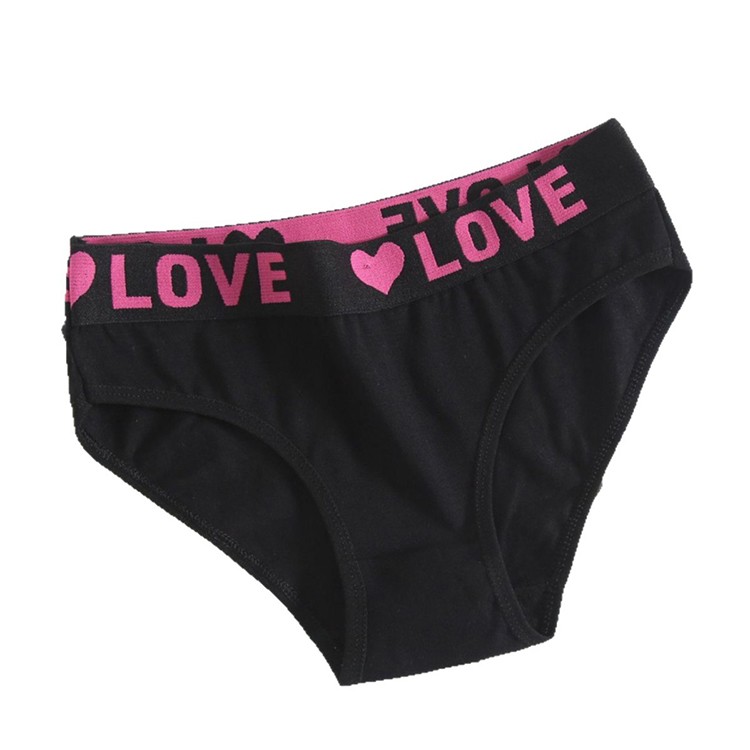 4pcs Style Ladies Medium Waist Cotton Underwear Casual Sports Soft Daily Pantie