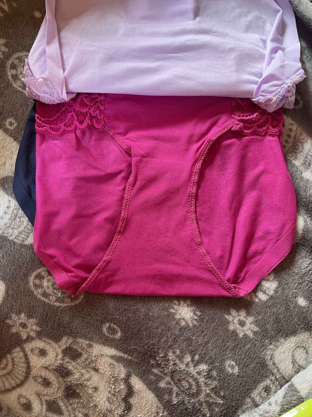 SECRET TREASURES size S 5 BRIEF PANTIES Multi Colors3 PACK new