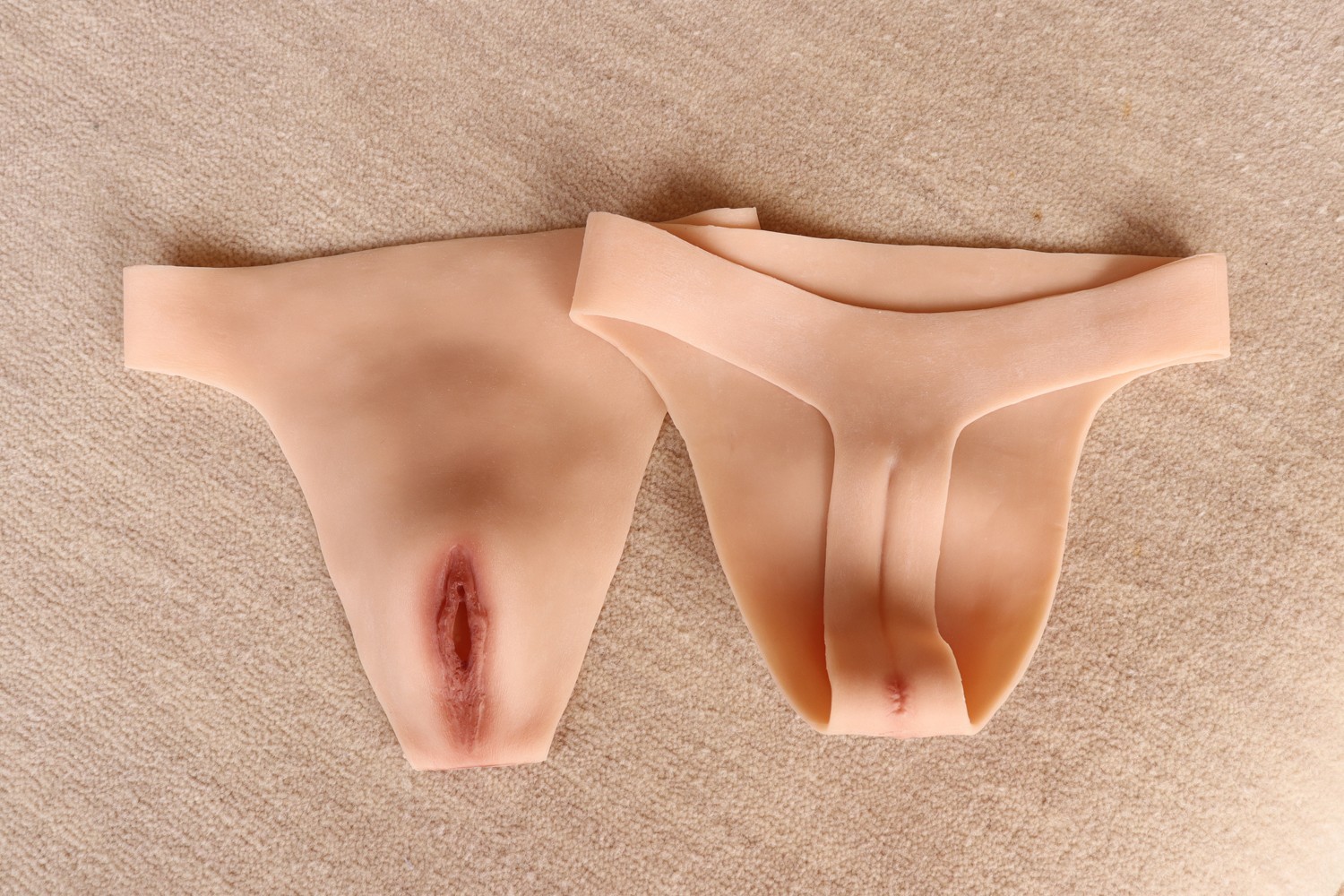 Silicone Panty Hip Up Fake vagina Crossdresser Realistic Underwear Transgender