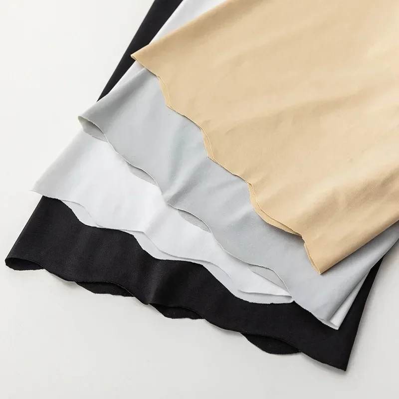 Seamless Ice Silk Safety Shorts High Waist Boxers Panties Anti Rub Thigh Pants