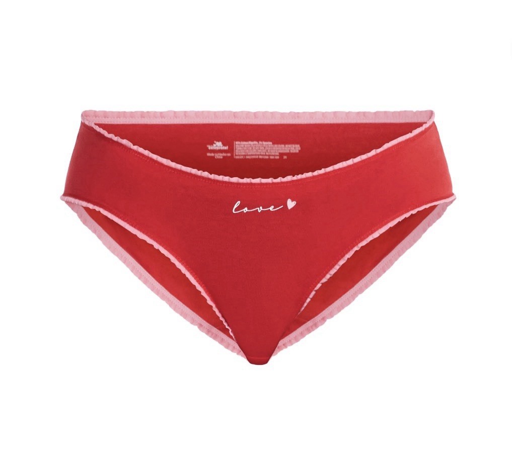 7-Pair WAY TO CELEBRATE Women’s XL Hipster Valentines Day Jersey Underwear