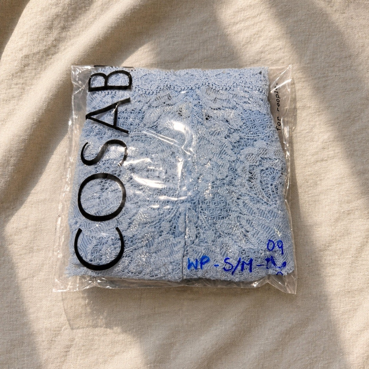 COSABELLA NSN Side Tie Brazilian Panty Aasmani Blue / Size S/M – NWT