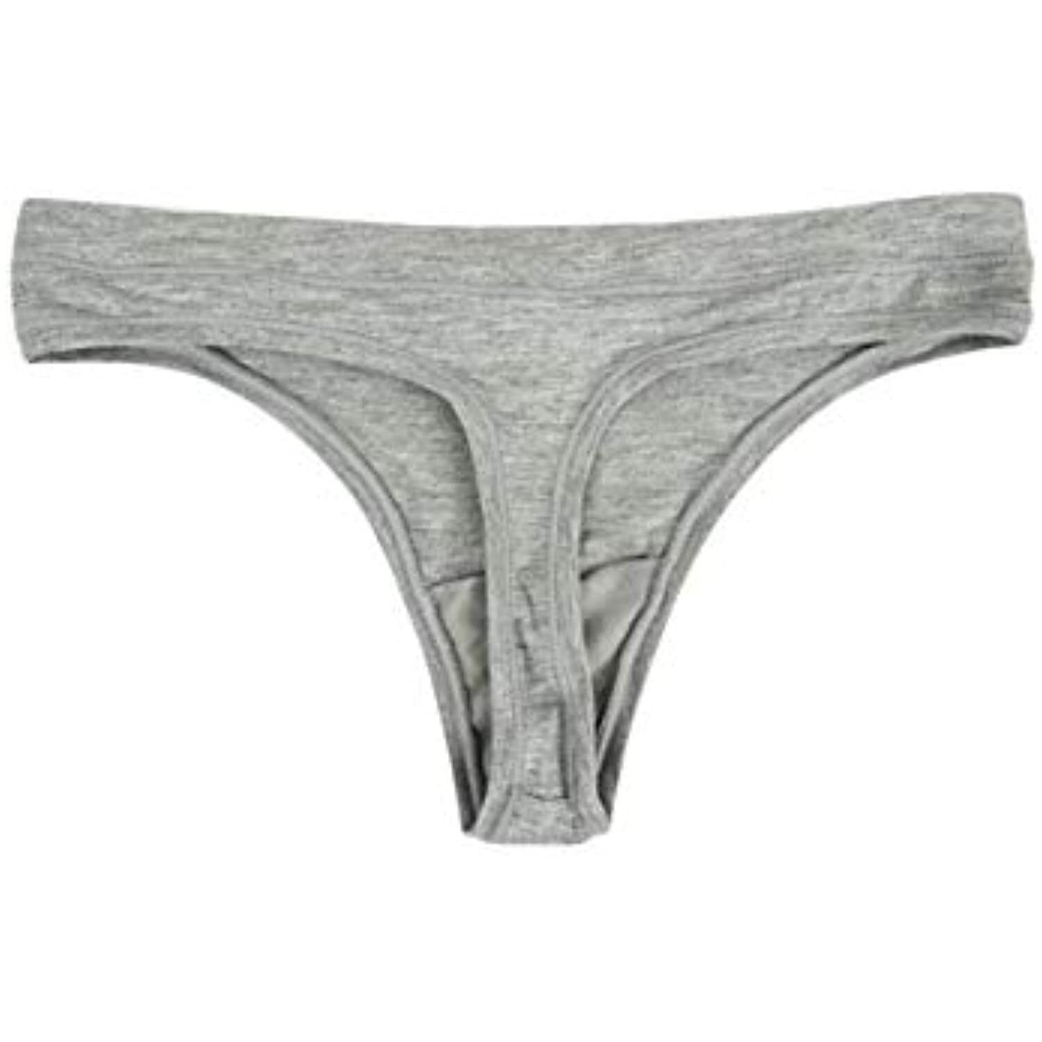Alfani Women’s Mix-and-Match Thong Underwear (XXL, Heather Grey)