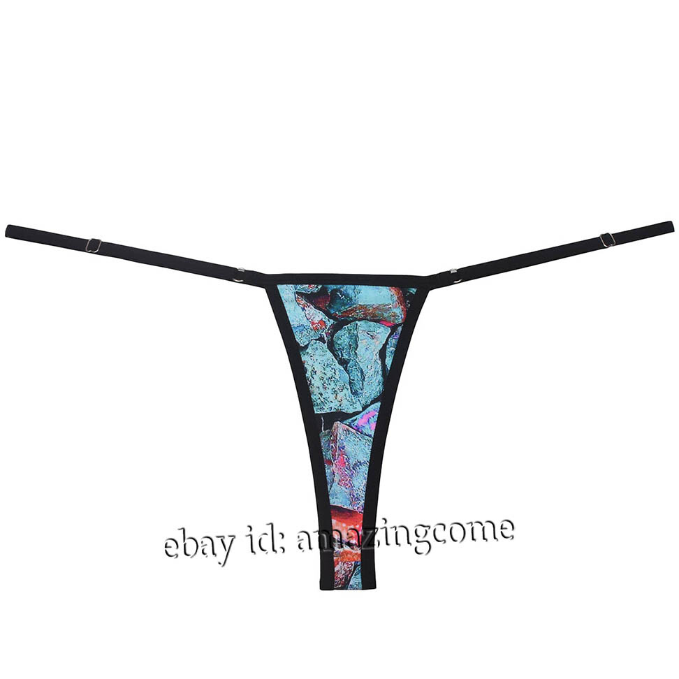 Women Micro Bikini Thong Adjustable Sides Intimates Underwear Mini Swim String