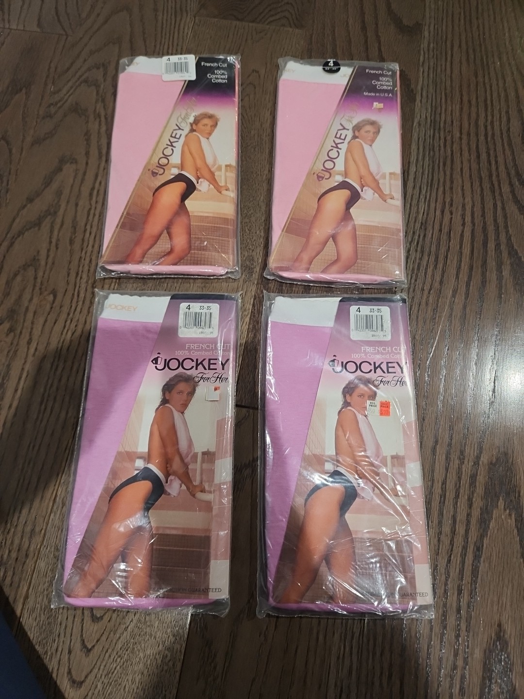 1988 vintage rare htf french cut jockey for her 100% combed cotton underwear
