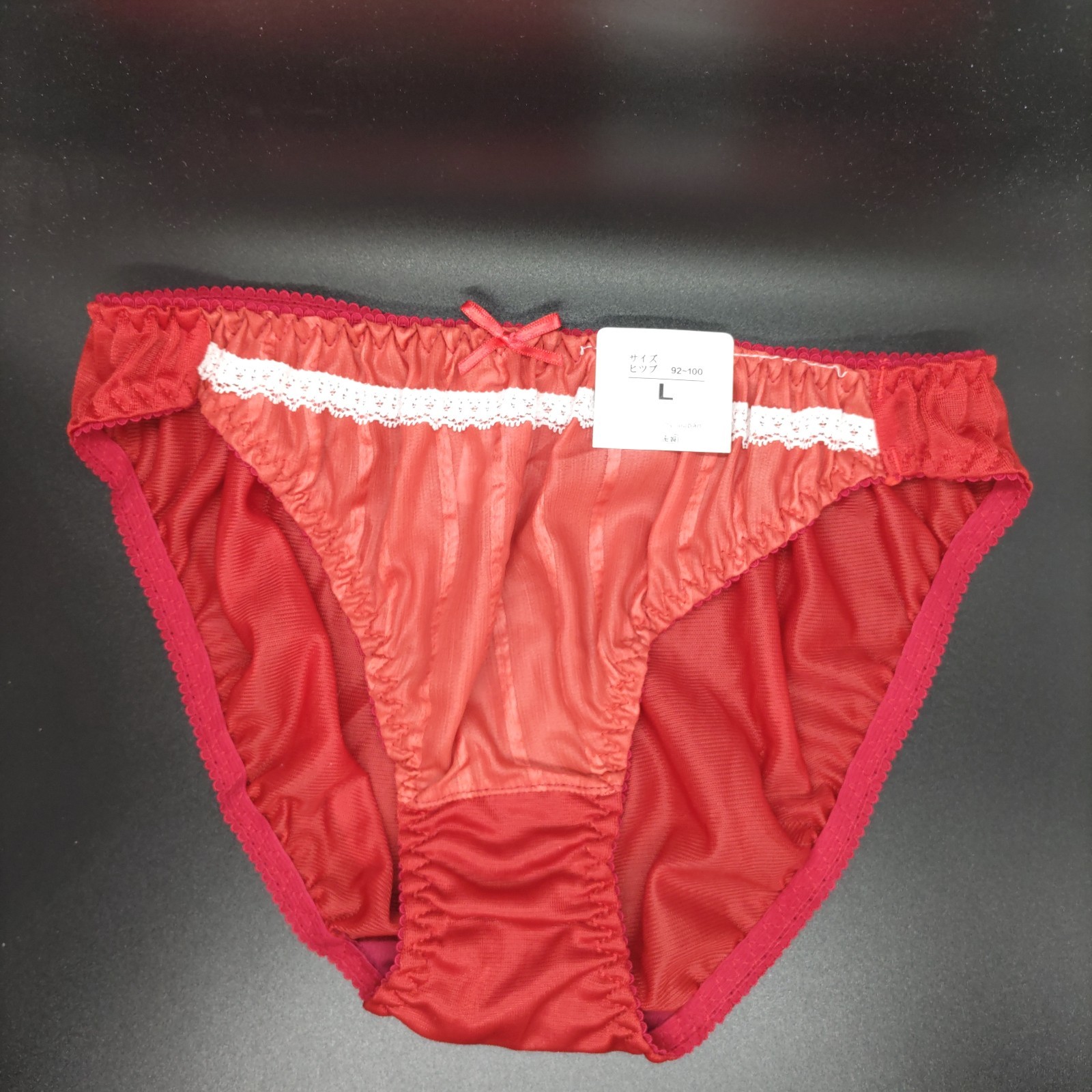 US SIZE S SHINY NYLON TRICOT PANTIES from Japan