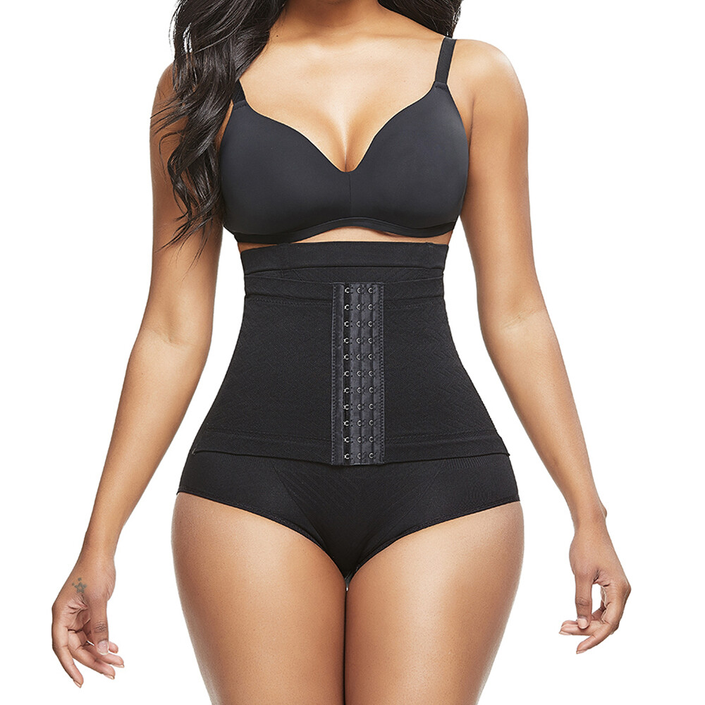 US Fajas Colombianas High Waist Firm Tummy Control Body Shaper Panties Shapewear