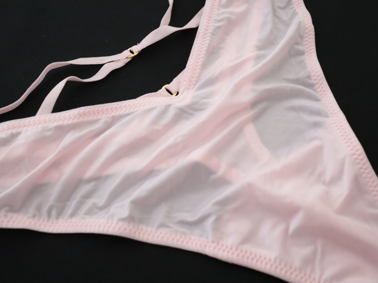 Victoria’s Secret VERY SEXY Strappy Satin Smooth High Leg Thong Panty XS M L XL