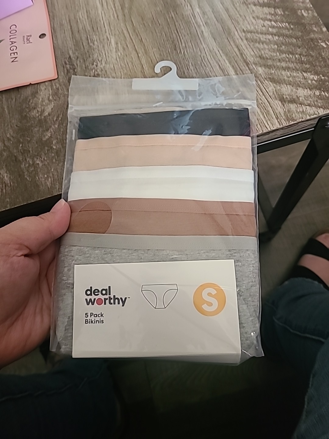 Deal Worthy Bikini Briefs Underwear Womens Small 5 Pack Neutral Colors Panties
