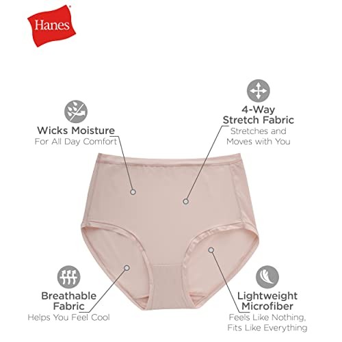 Women’s Microfiber Stretch XX-Large Modern Brief Assorted Modern Brief