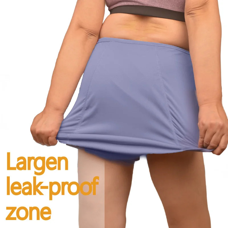 High Waist Menstrual Panties Plus Size Women Leak Proof Breathable Underwear 8XL