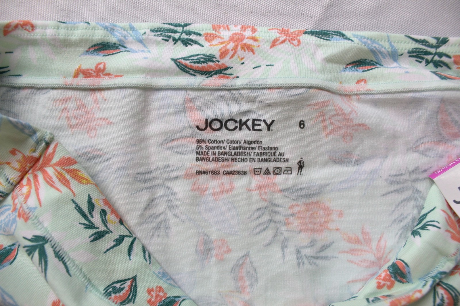 Jockey Women’s Soft Breathable Cotton Stretch Hipster DH3 Multicolor Medium NWT
