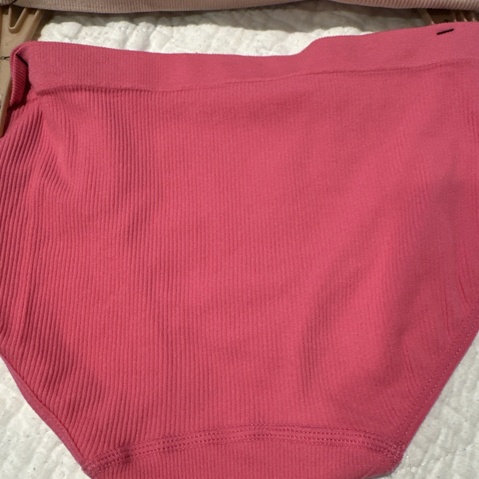Icy Hot 3 Pack Seamless Brief Underwear Panties Women’s Large Pink Gray
