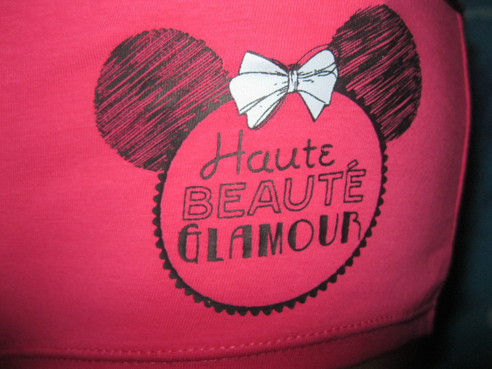 nwt Disney Mickey Minnie Mouse Hot Pink Glamour Hipster Boyshorts Panties M 6