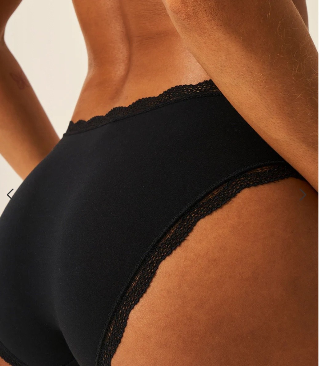 SET 4 STRIPE & STARE KNICKERS PANTIES 4KNBASCMUL SUPER SOFT MADE FROM BEECHWOOD