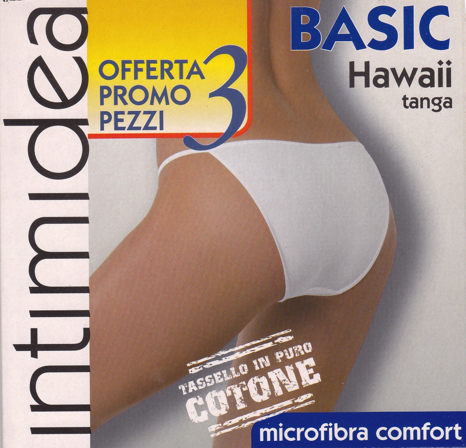 Intimidea 310338 Hawaii thong in microfiber comfort with pure cotton gusset