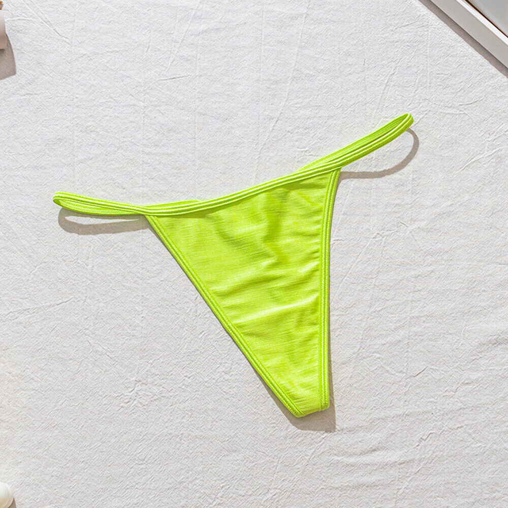 Sexy Women V-string Briefs Low Panties Thong G-string Lingerie Underwear Briefs
