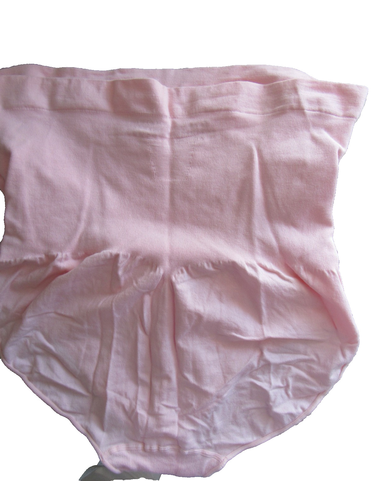 Surewin pink stretch bamboo maternity suport bump underwear panty 1X/2X NWT