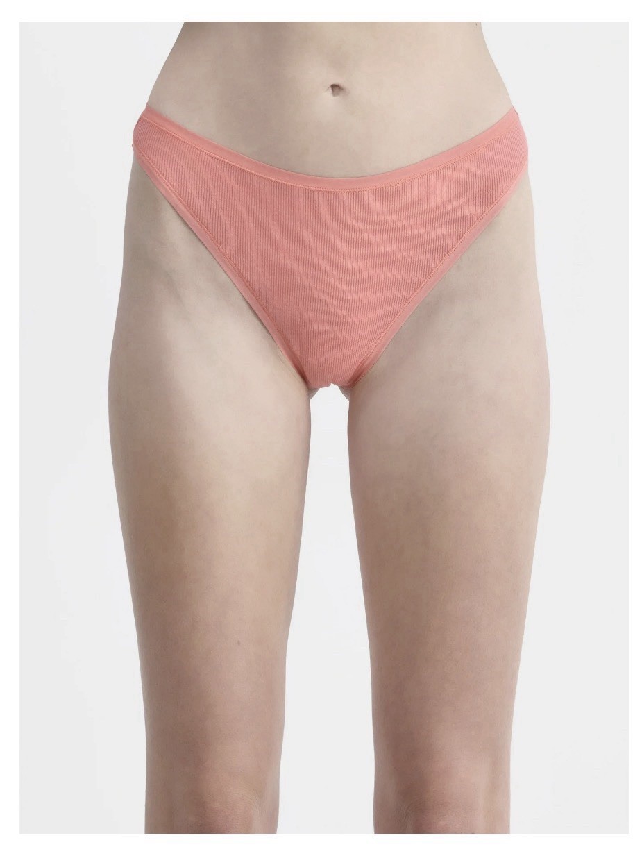 5-Pair NO BOUNDARIES Women’s Size XS (0-2) Mid-Rise Thong Ribbed Stretch Cotton