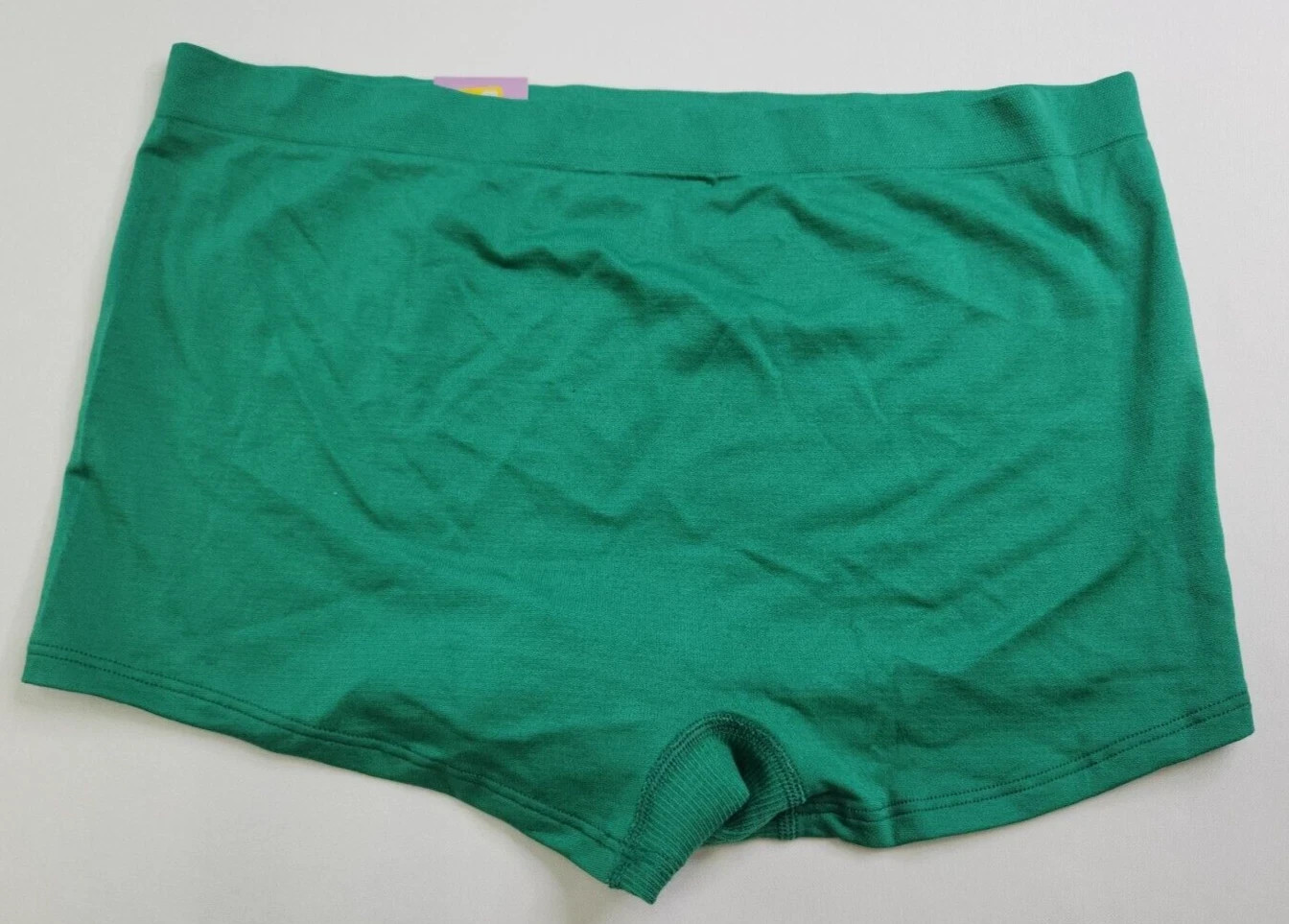 Auden Womens Lot of 2 Green &Black Boyshort & Hipster Seamless Panties Size X 14
