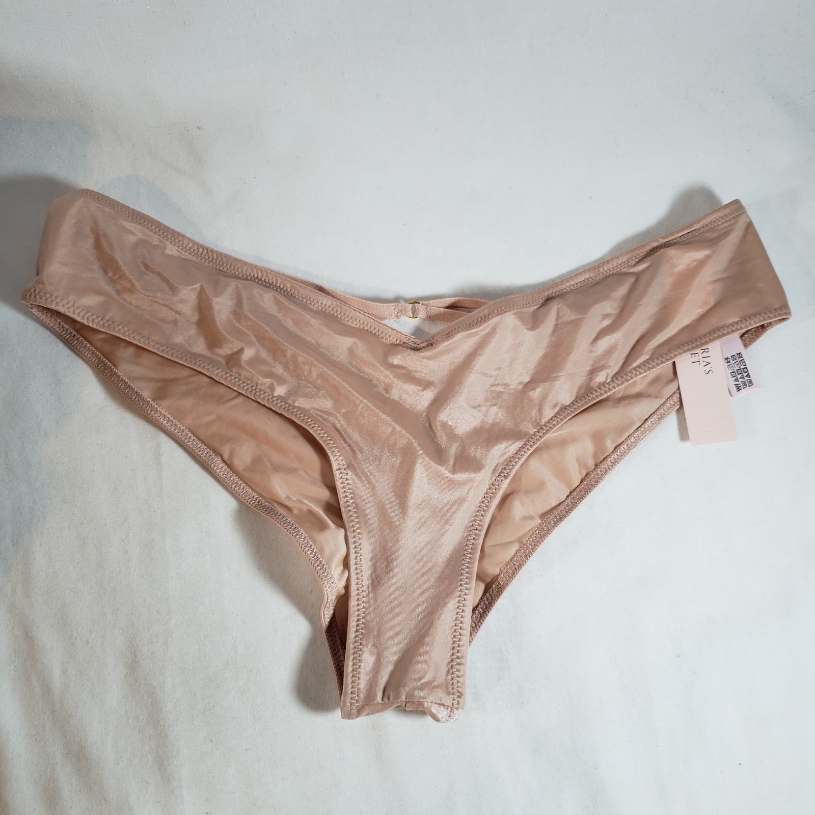 Victoria’s Secret Strappy-Back High-Leg Cheeky Panty Smooth Satin