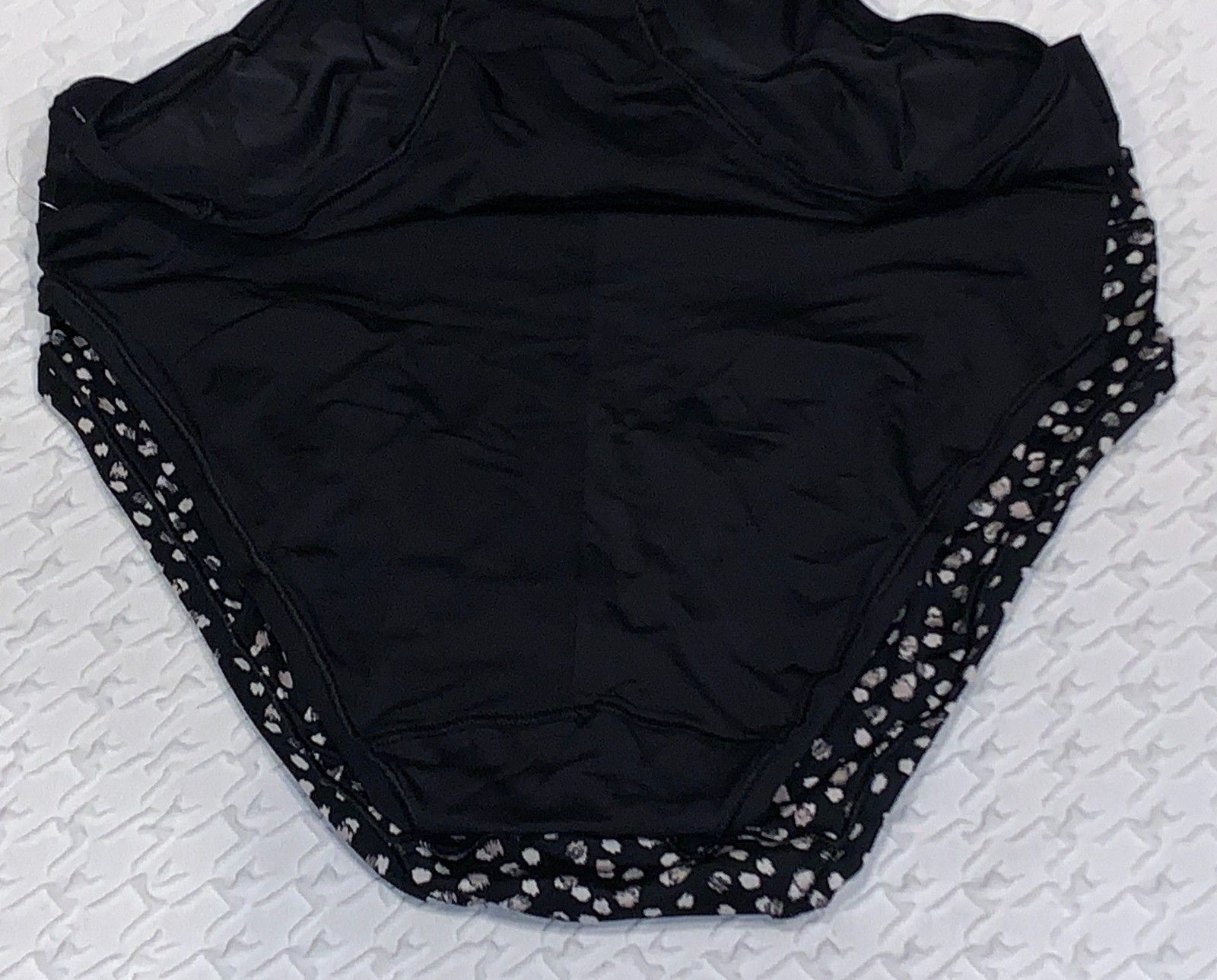MAIDENFORM Everyday Luxe Stretch Micro 3 Pk Black High Leg Panty Womens Sz L 7
