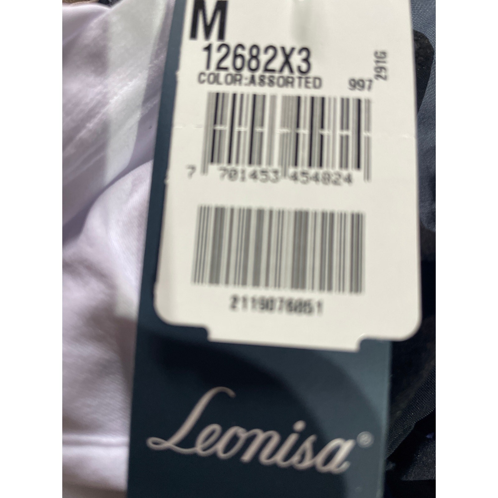 Brand New Leonisa Pack of 3 Women’s Size Medium Multi Colored Panties Thongs NEW