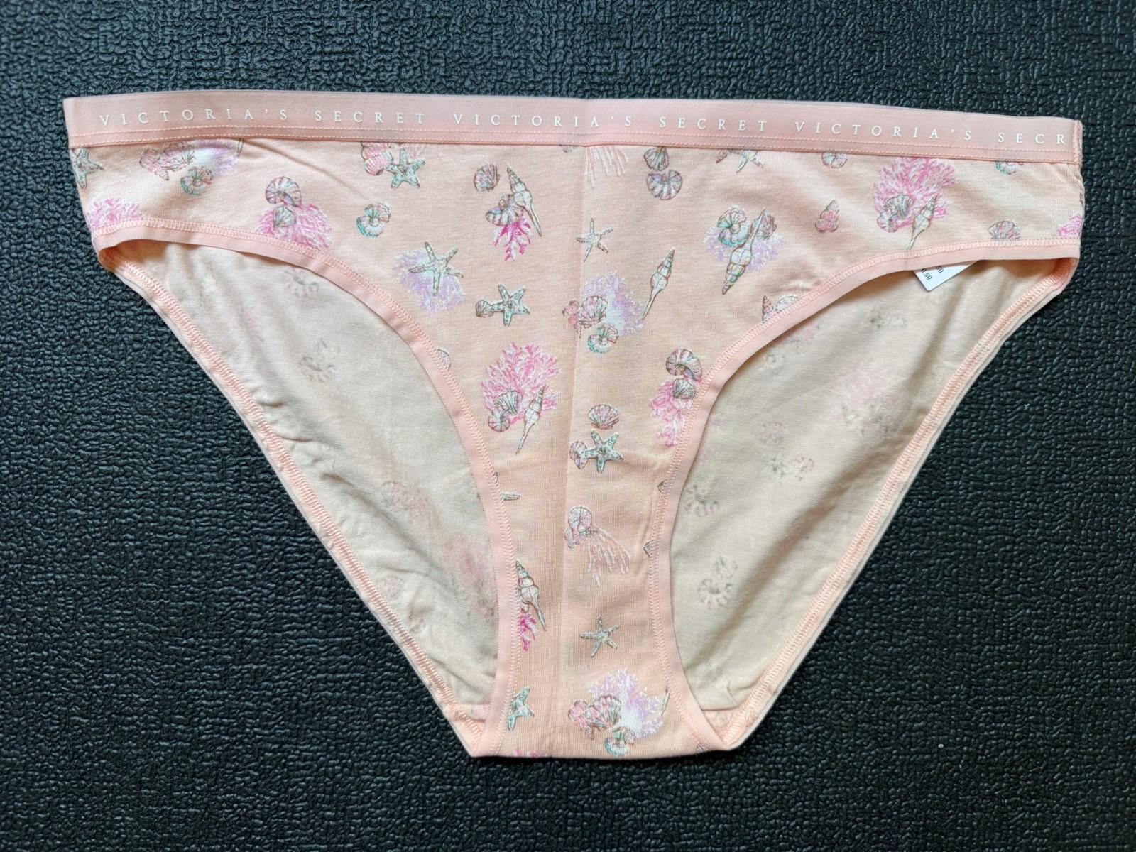 5-Pack Victoria’s Secret sz L Stretch Logo Cotton Bikini Panty Lot Bundle Set