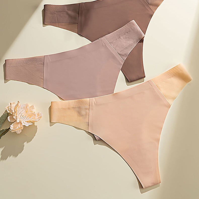5PCS/LOT Sexy Womens Seamless Panties Thongs G string Bikini Underwear Lingeries