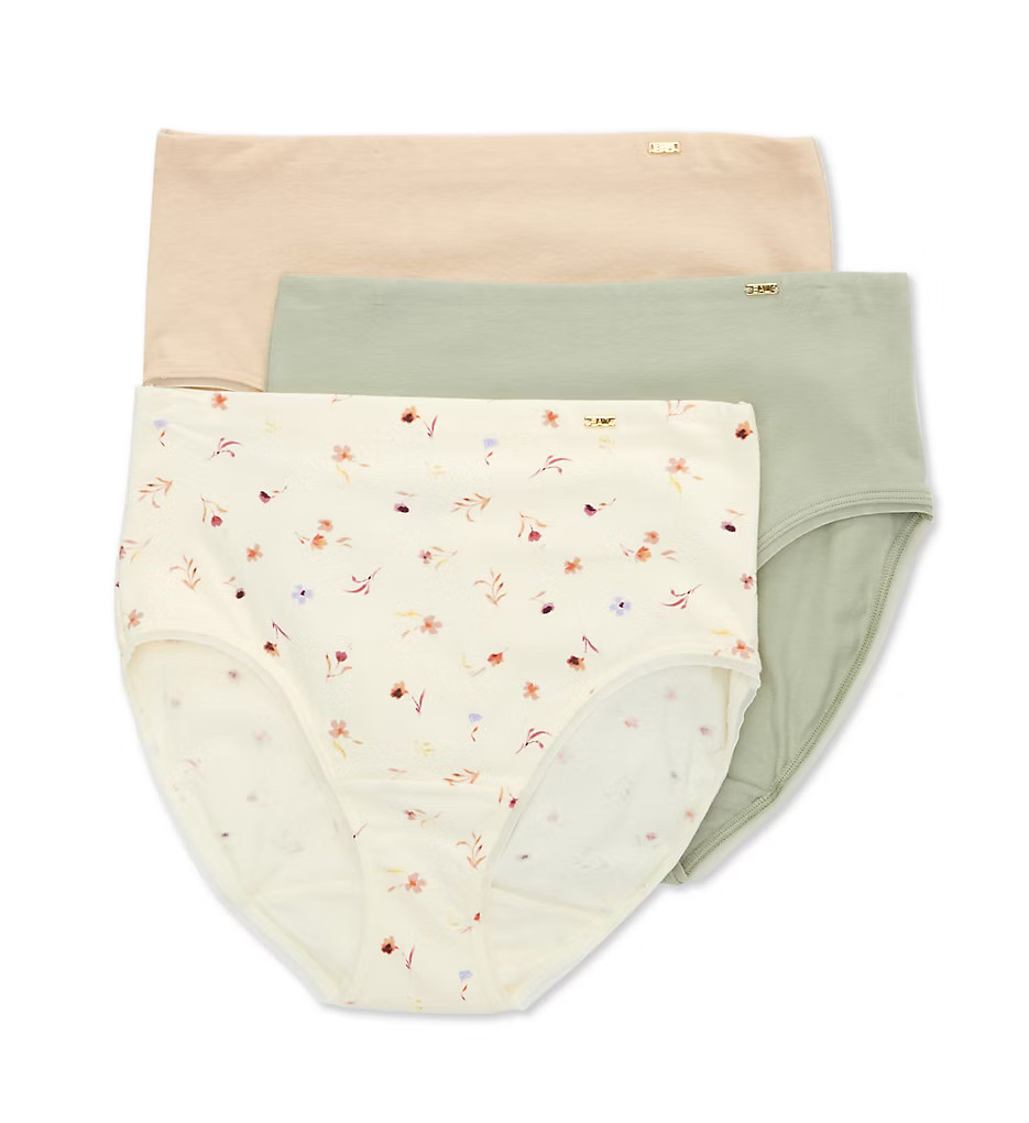 Bali DFLEB3 Cotton Collection Brief Panty – 3 Pack