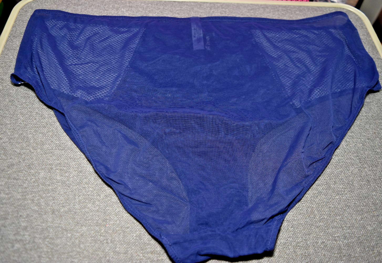 NWT Blue White lace Bikini Panty Plus Size 4X 4XL