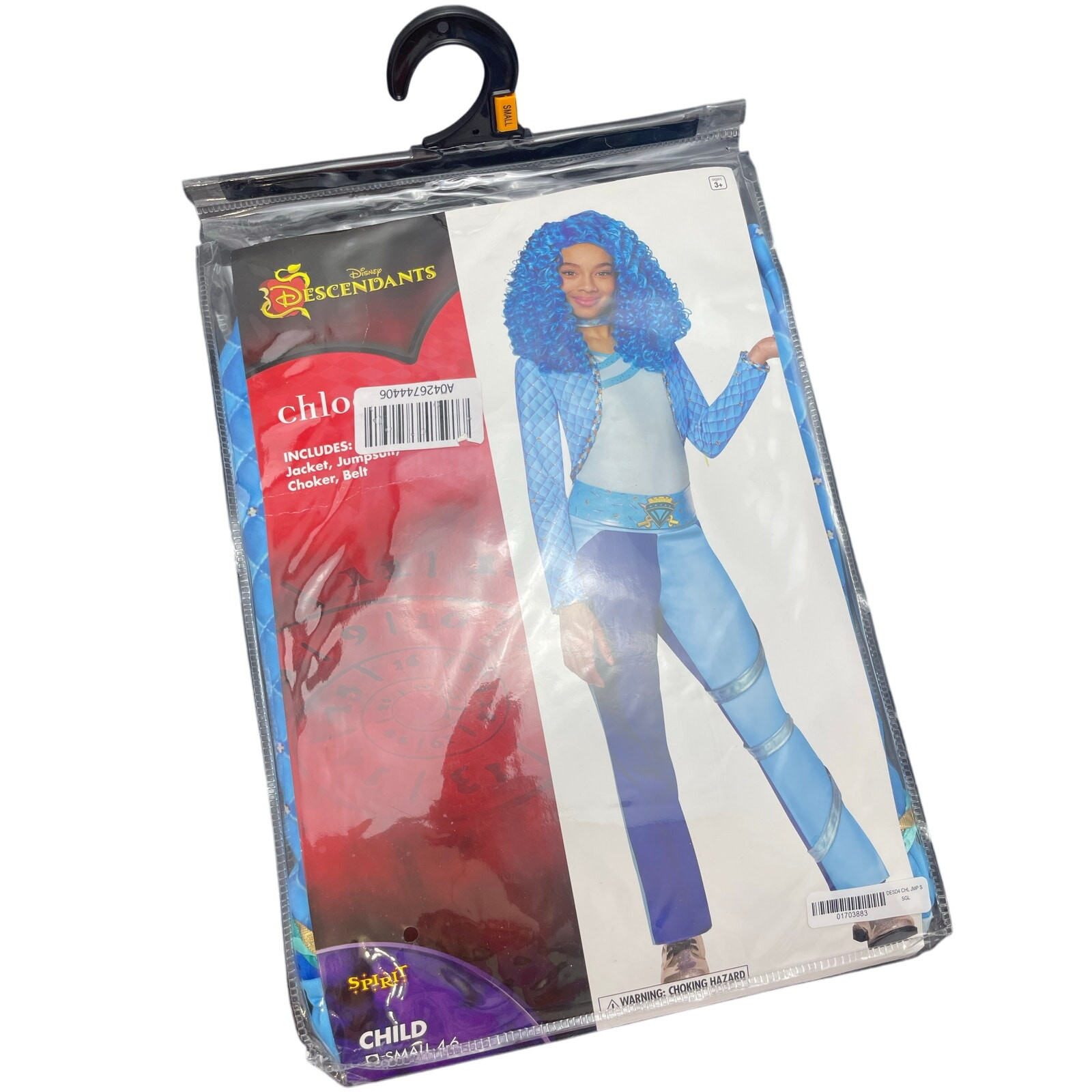 New Disney Descendants 4 The Rise of Red Chloe Halloween Costume Child 4-6