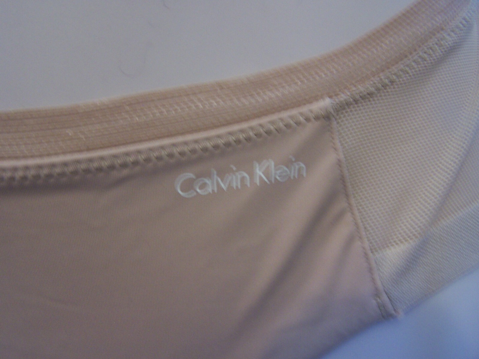 2 PAIR-CALVIN KLEIN Mesh Panel Bikini Beige and Black Style AF 1708 Size XL